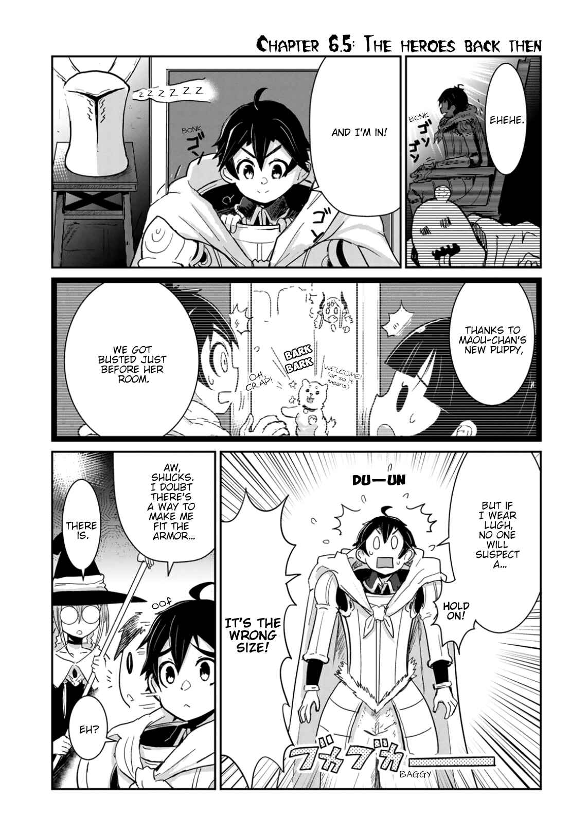 Page 1 Chapter 6.5 Dont Cry Maou-chan