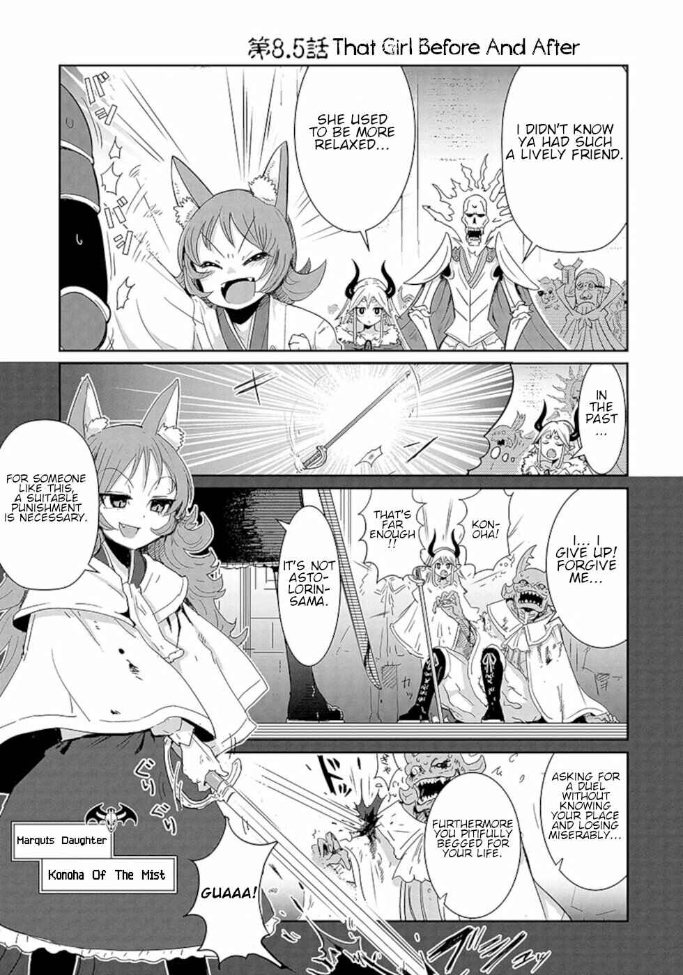 Page 1 Chapter 8.5 Dont Cry Maou-chan