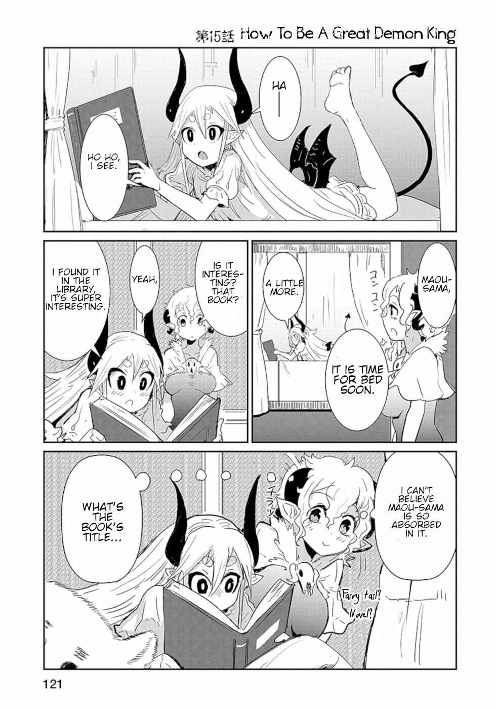 Page 1 Chapter 15 Dont Cry Maou-chan