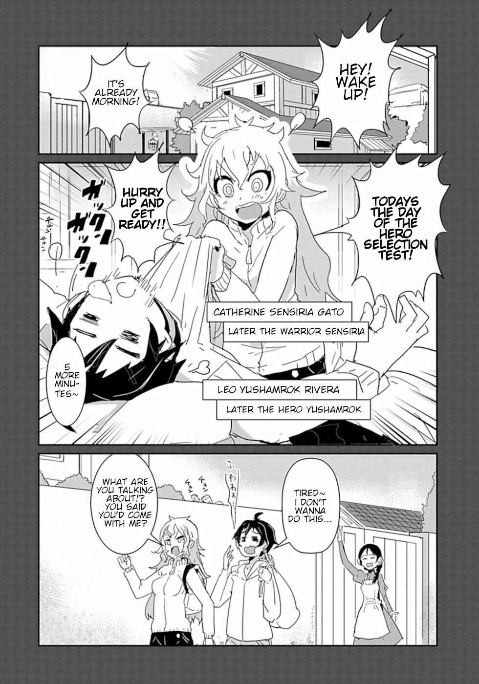Page 4 Chapter 38 Dont Cry Maou-chan