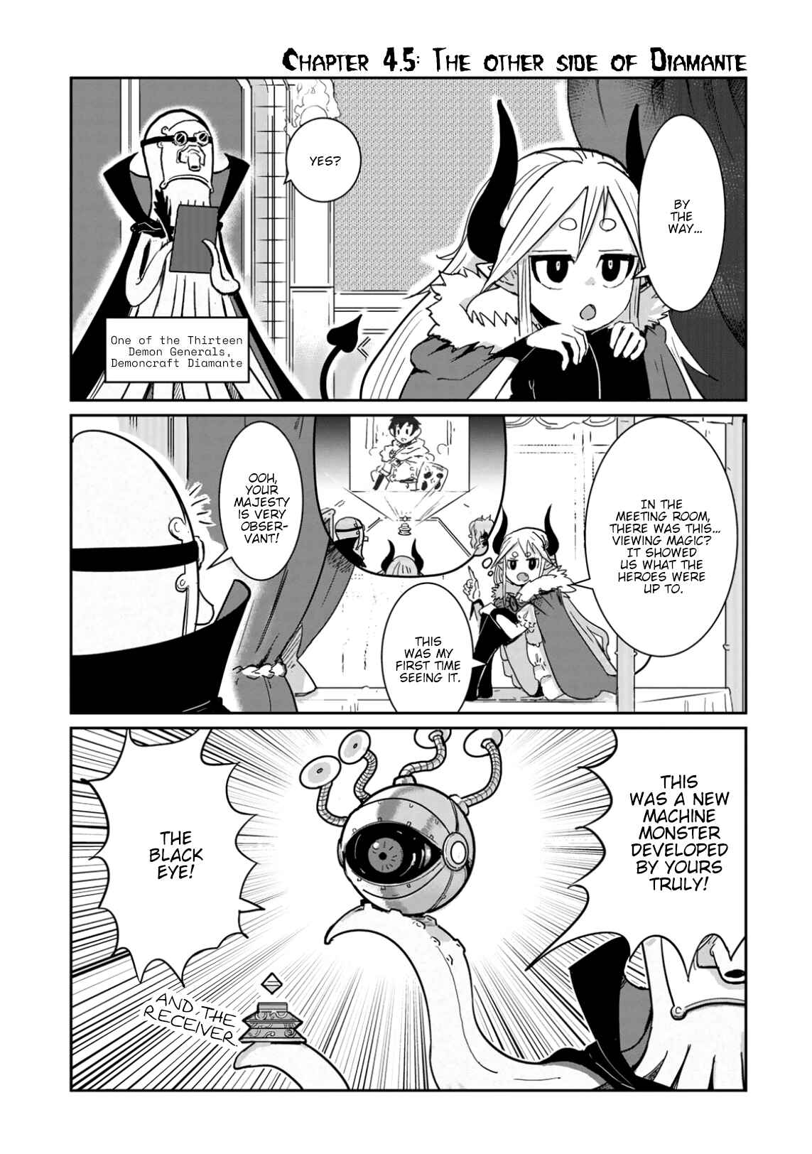 Page 1 Chapter 4.5 Dont Cry Maou-chan