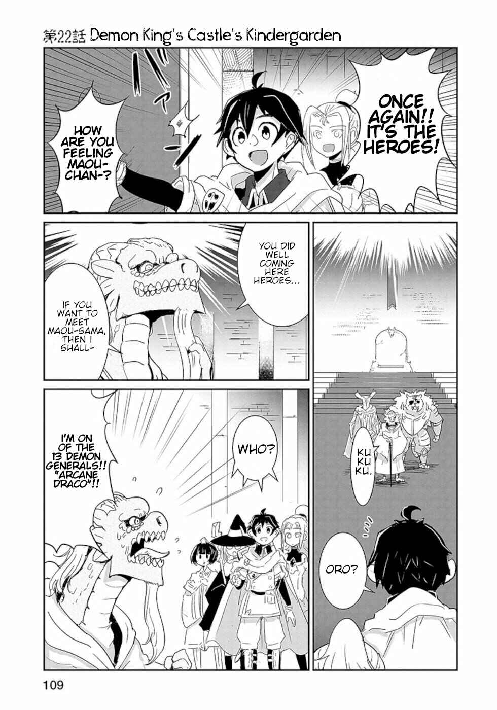 Page 1 Chapter 22 Dont Cry Maou-chan