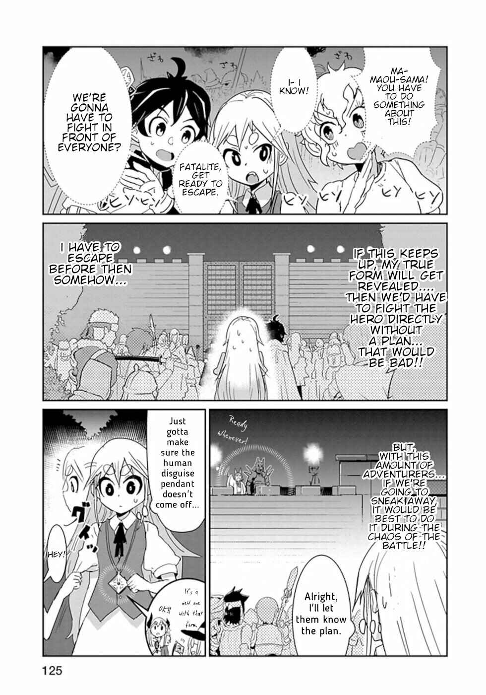 Page 3 Chapter 46 Dont Cry Maou-chan