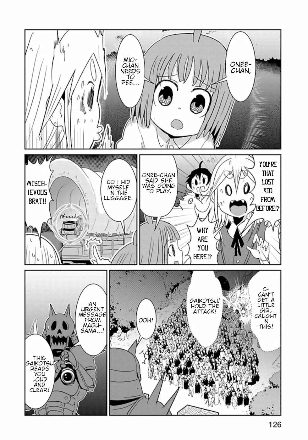Page 4 Chapter 46 Dont Cry Maou-chan