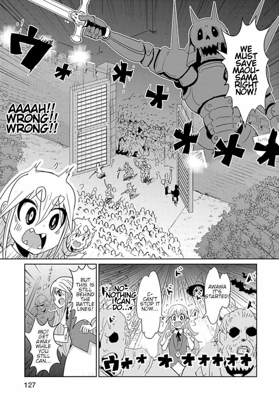 Page 5 Chapter 46 Dont Cry Maou-chan