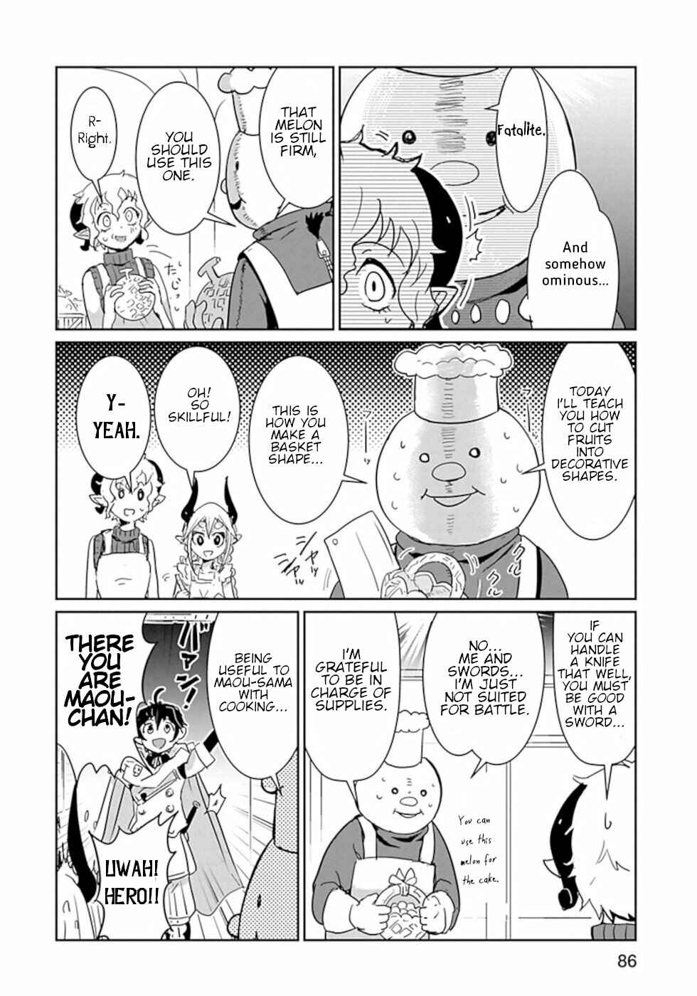 Page 4 Chapter 42 Dont Cry Maou-chan