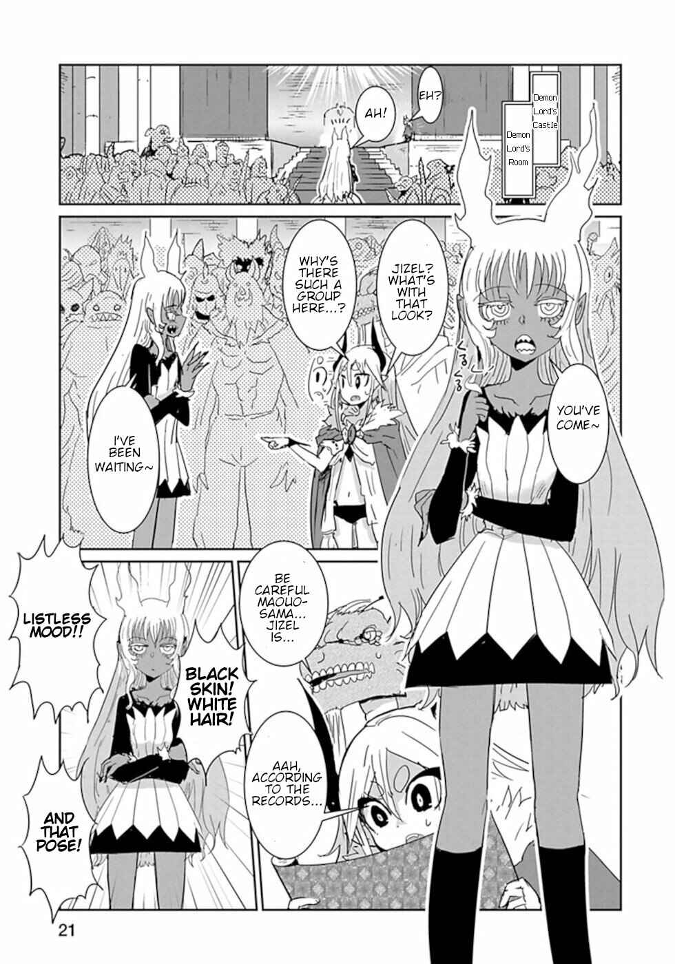 Page 3 Chapter 37 Dont Cry Maou-chan