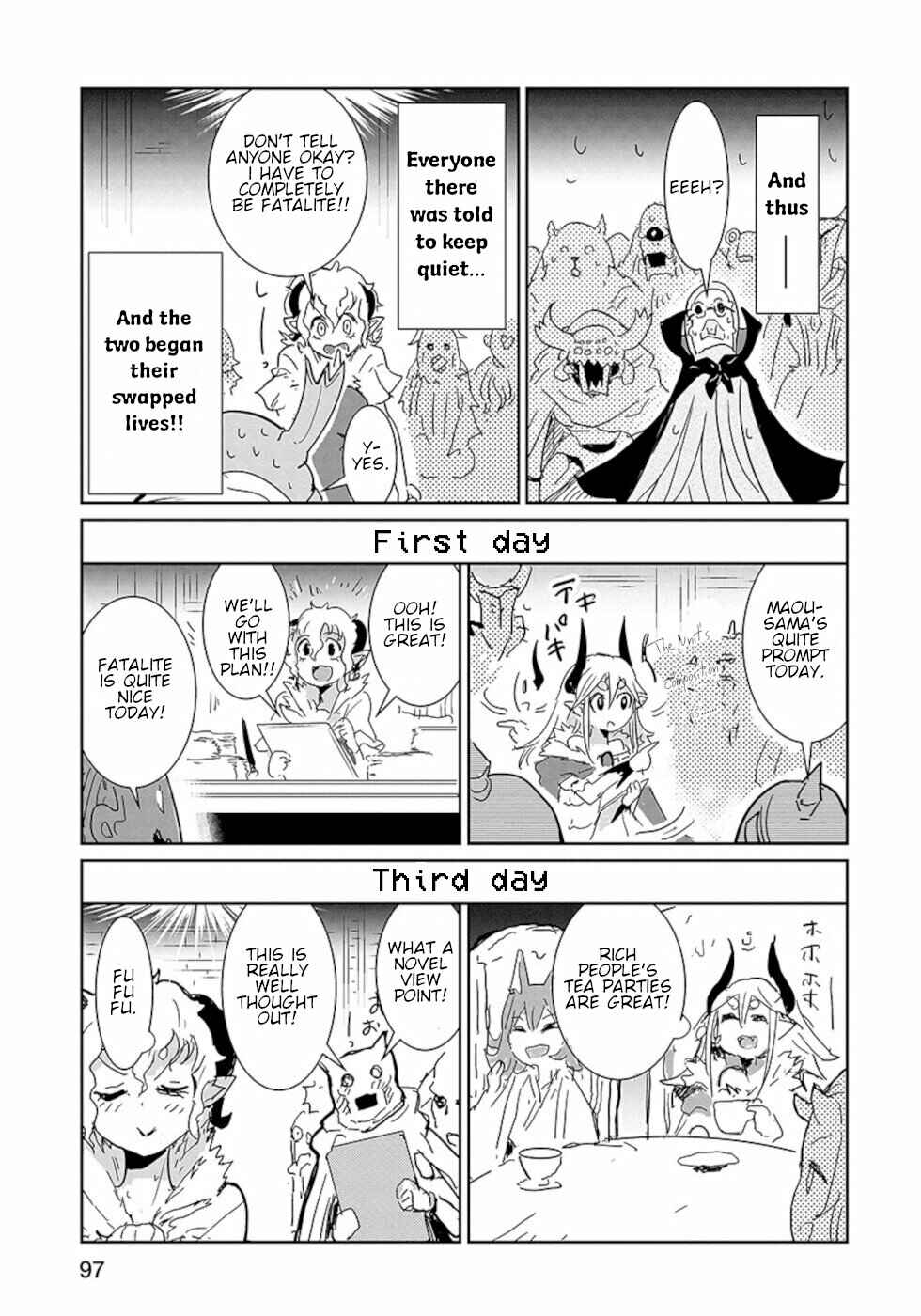 Page 9 Chapter 21 Dont Cry Maou-chan