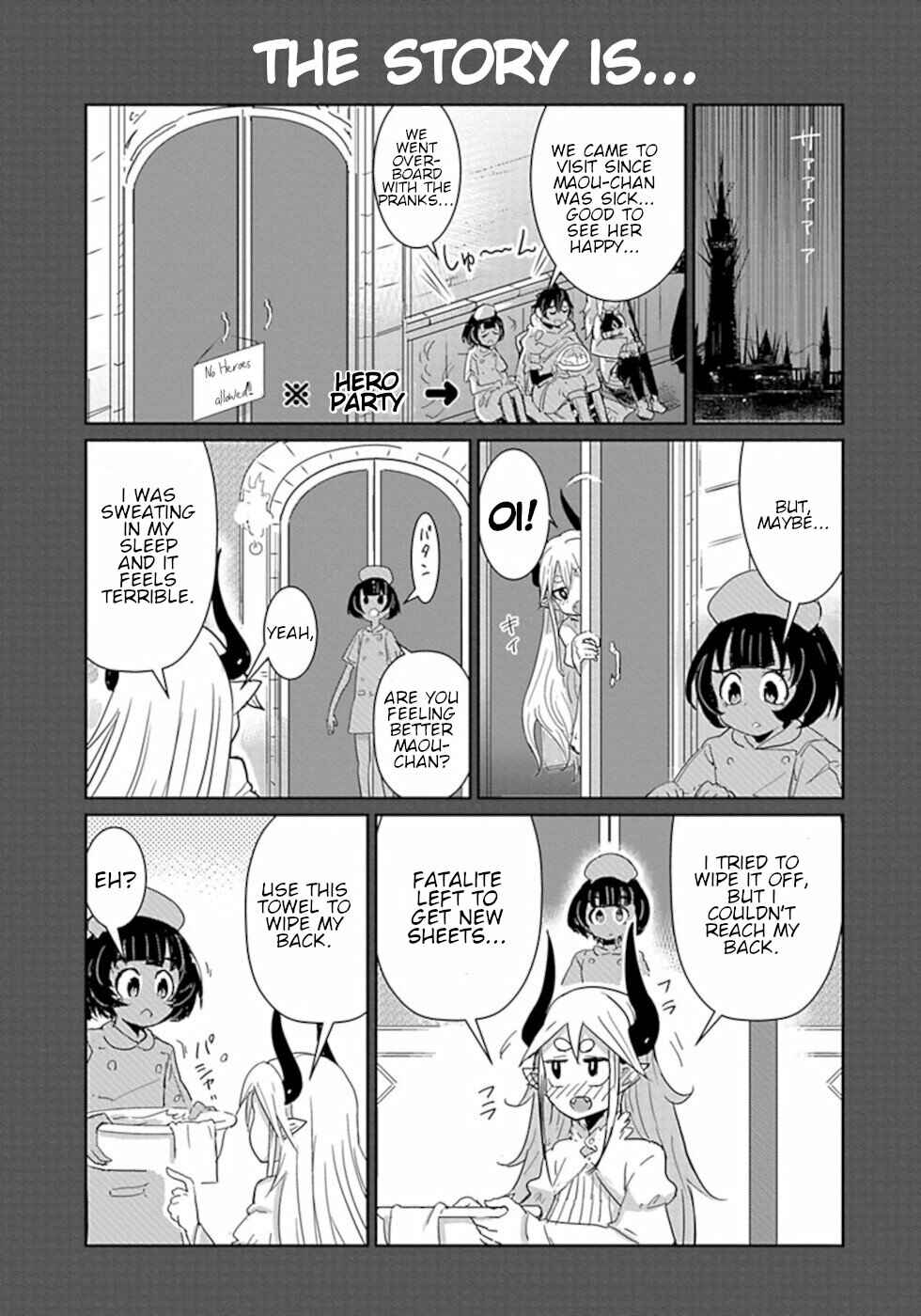 Page 1 Chapter 25 Dont Cry Maou-chan