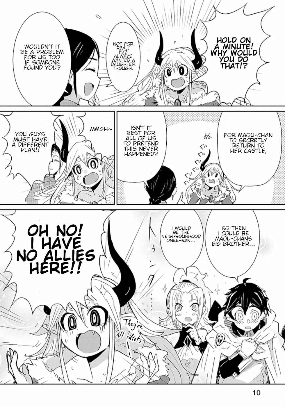Page 8 Chapter 9 Dont Cry Maou-chan