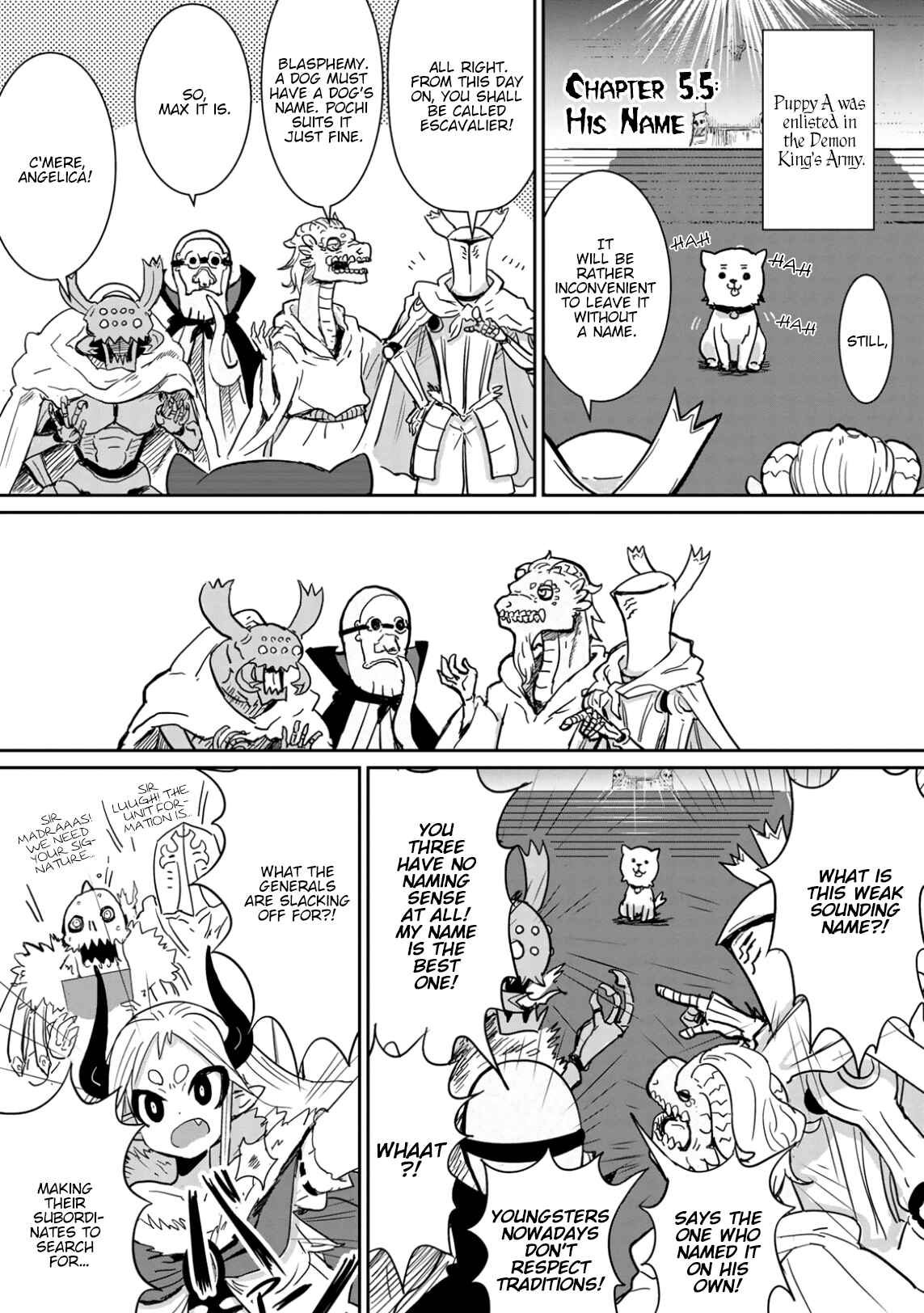 Page 1 Chapter 5.5 Dont Cry Maou-chan