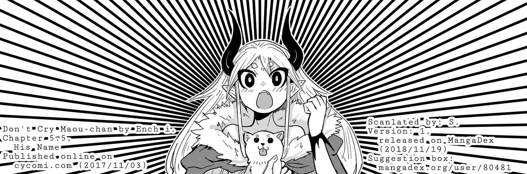 Page 4 Chapter 5.5 Dont Cry Maou-chan