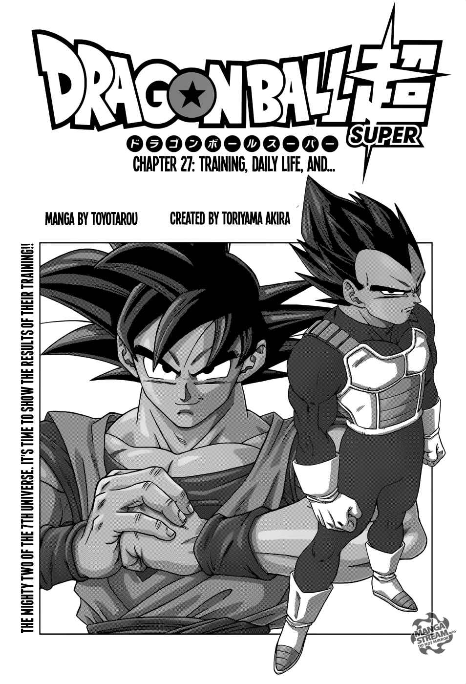 Page 1 Chapter 27 Dragon Ball Super