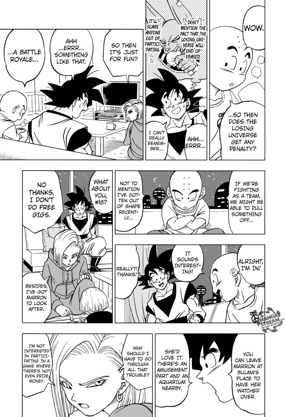 Page 8 Chapter 31 Dragon Ball Super