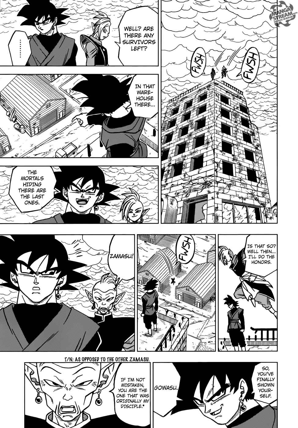 Page 36 Chapter 21 Dragon Ball Super