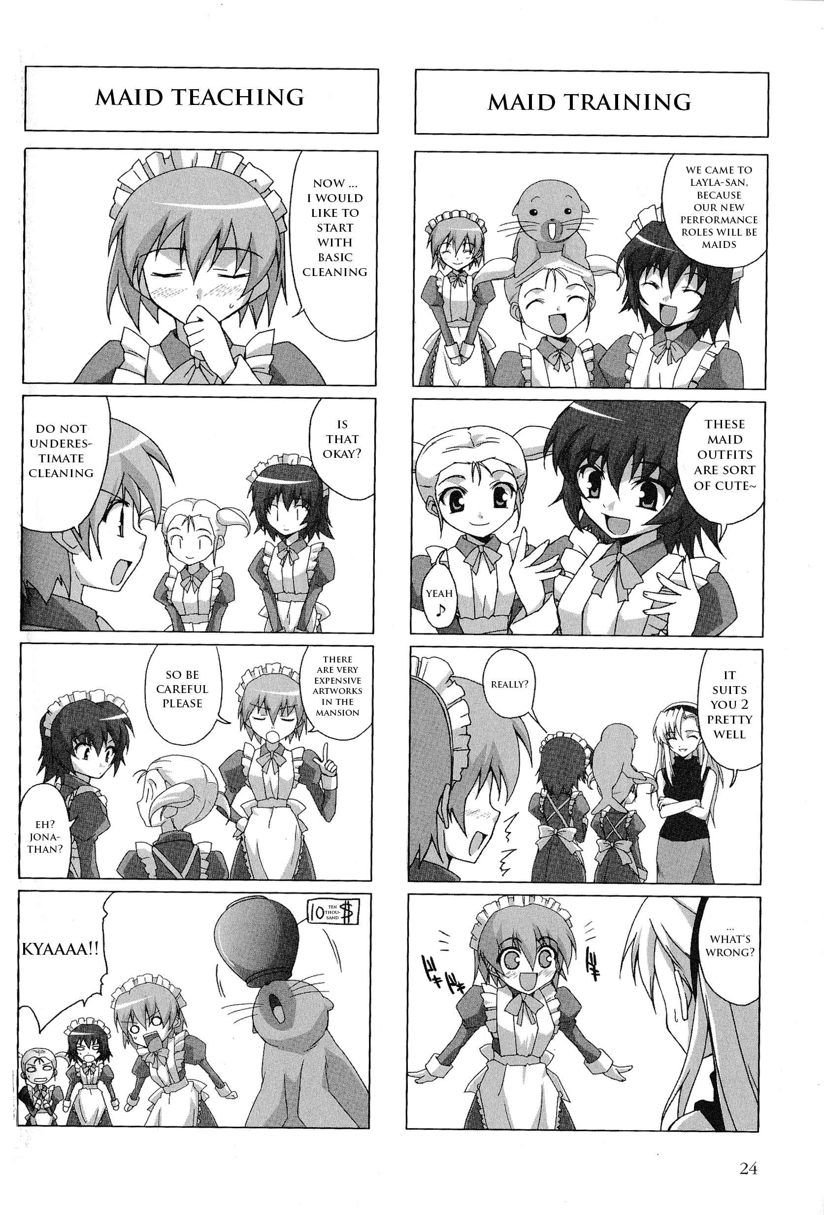 Page 7 Chapter 3 Kaleido Star Comic Anthology