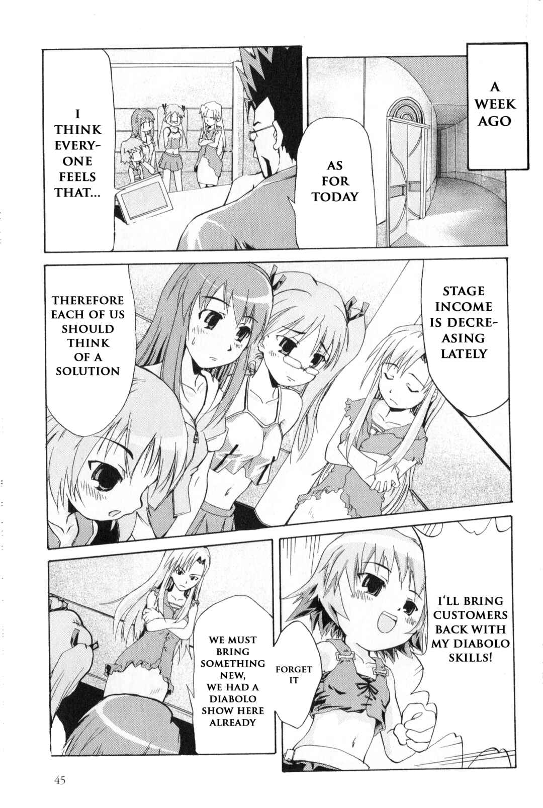 Page 4 Chapter 6 Kaleido Star Comic Anthology
