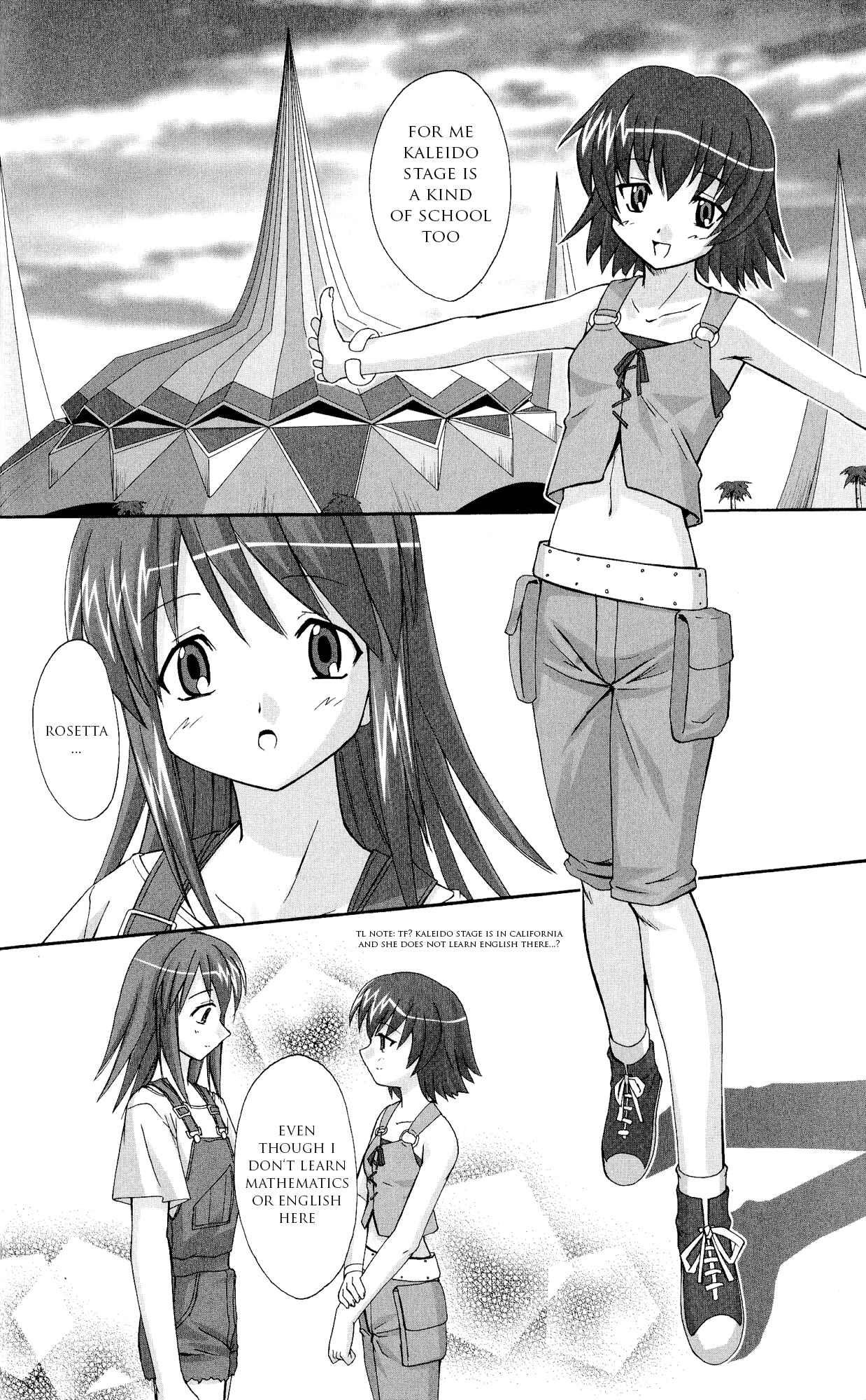 Page 11 Chapter 9 Kaleido Star Comic Anthology