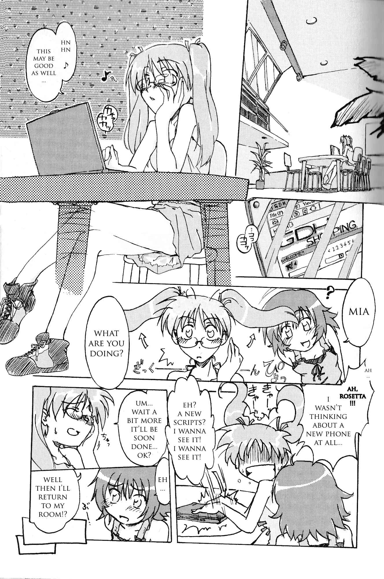 Page 3 Chapter 4 Kaleido Star Comic Anthology
