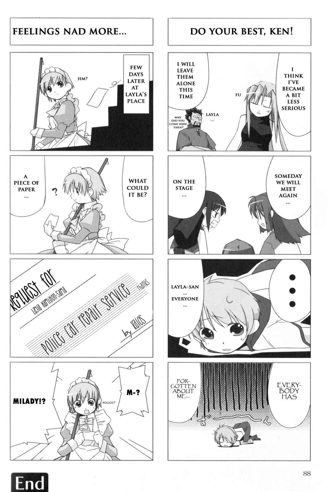 Page 9 Chapter 10 Kaleido Star Comic Anthology