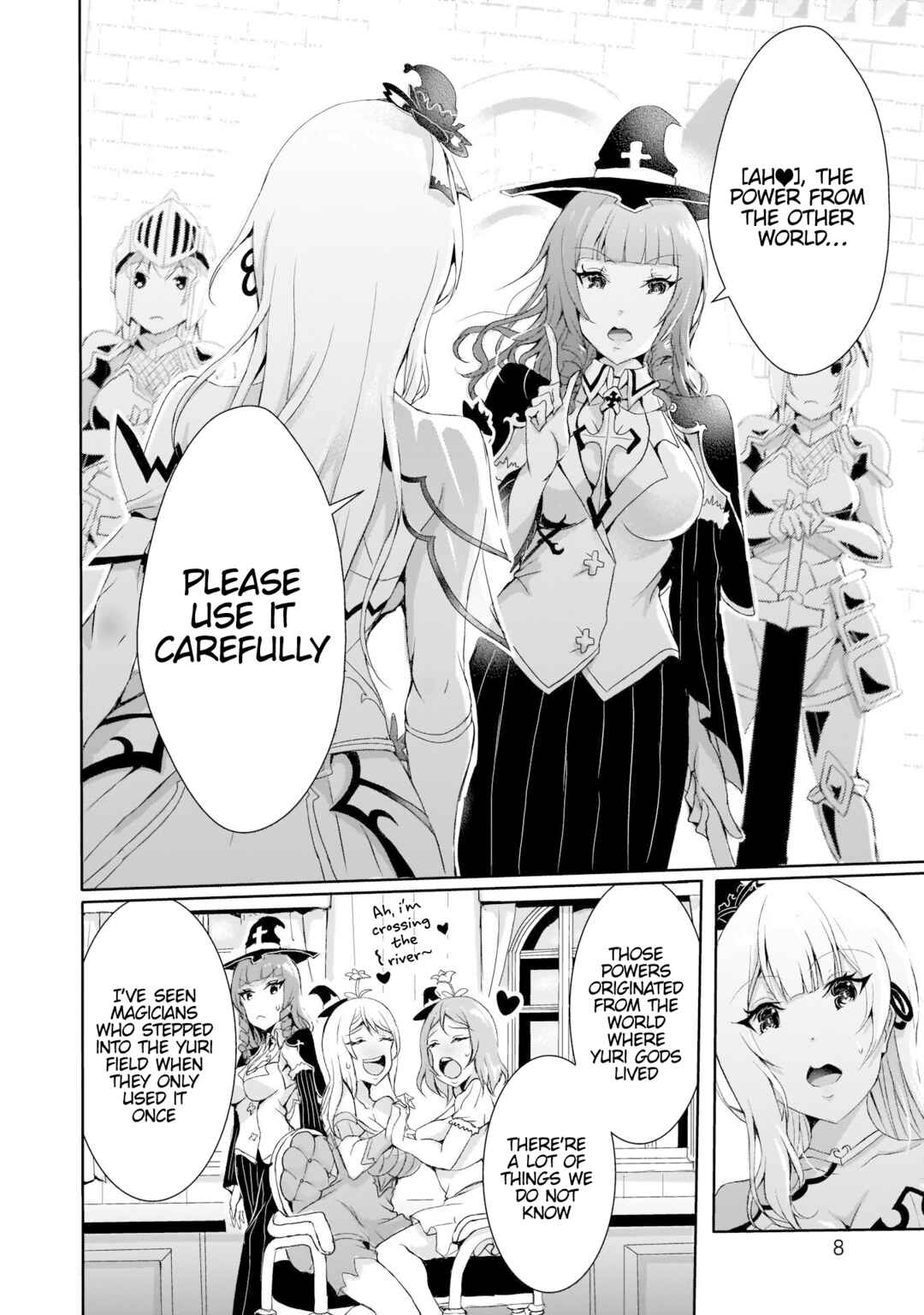 Page 8 Chapter 7 Hime to Onna Yuusha ga Musubareru Tame no 12 no Hijiri Kou