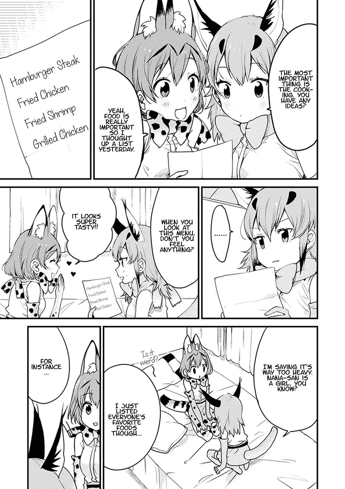 Page 3 Chapter 4 Kemono Friends: Welcome to Japari Park!