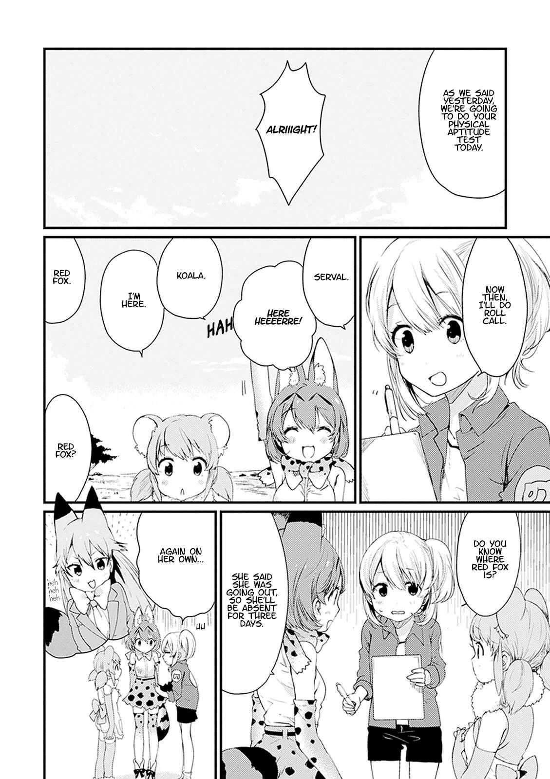 Page 2 Chapter 3 Kemono Friends: Welcome to Japari Park!