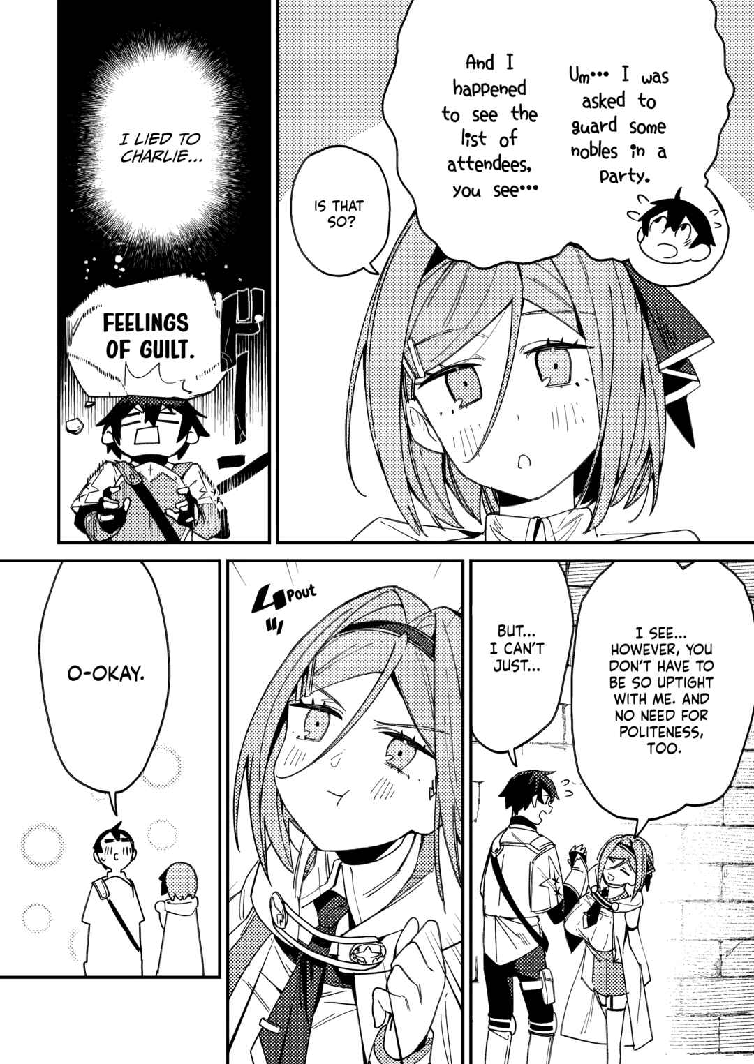 Page 10 Chapter 2.2 Game Chishiki de Saikyou ni Natta Mob Heishi wa, Shin no Jitsuryoku wo Kakushitai