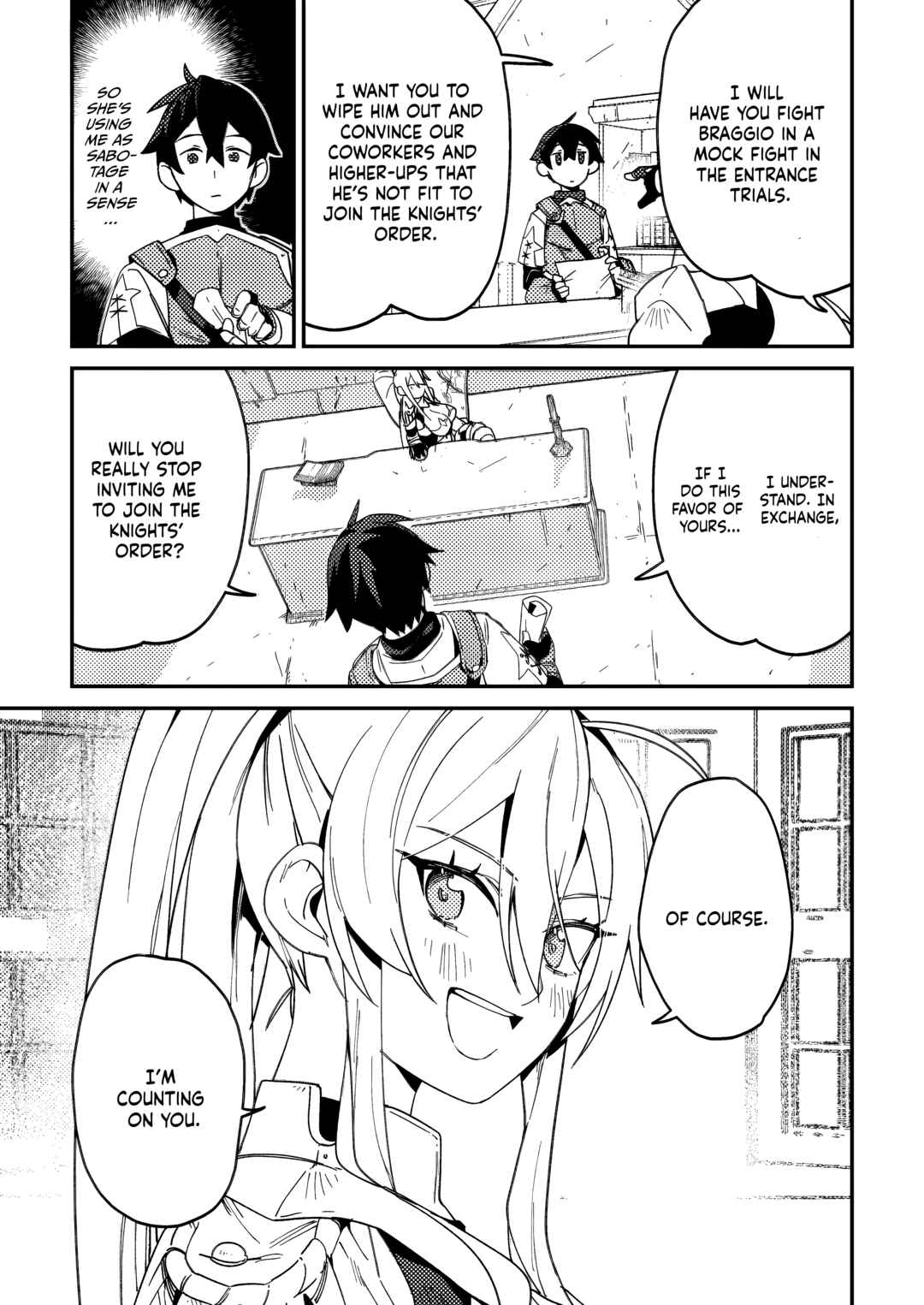 Page 5 Chapter 2.2 Game Chishiki de Saikyou ni Natta Mob Heishi wa, Shin no Jitsuryoku wo Kakushitai