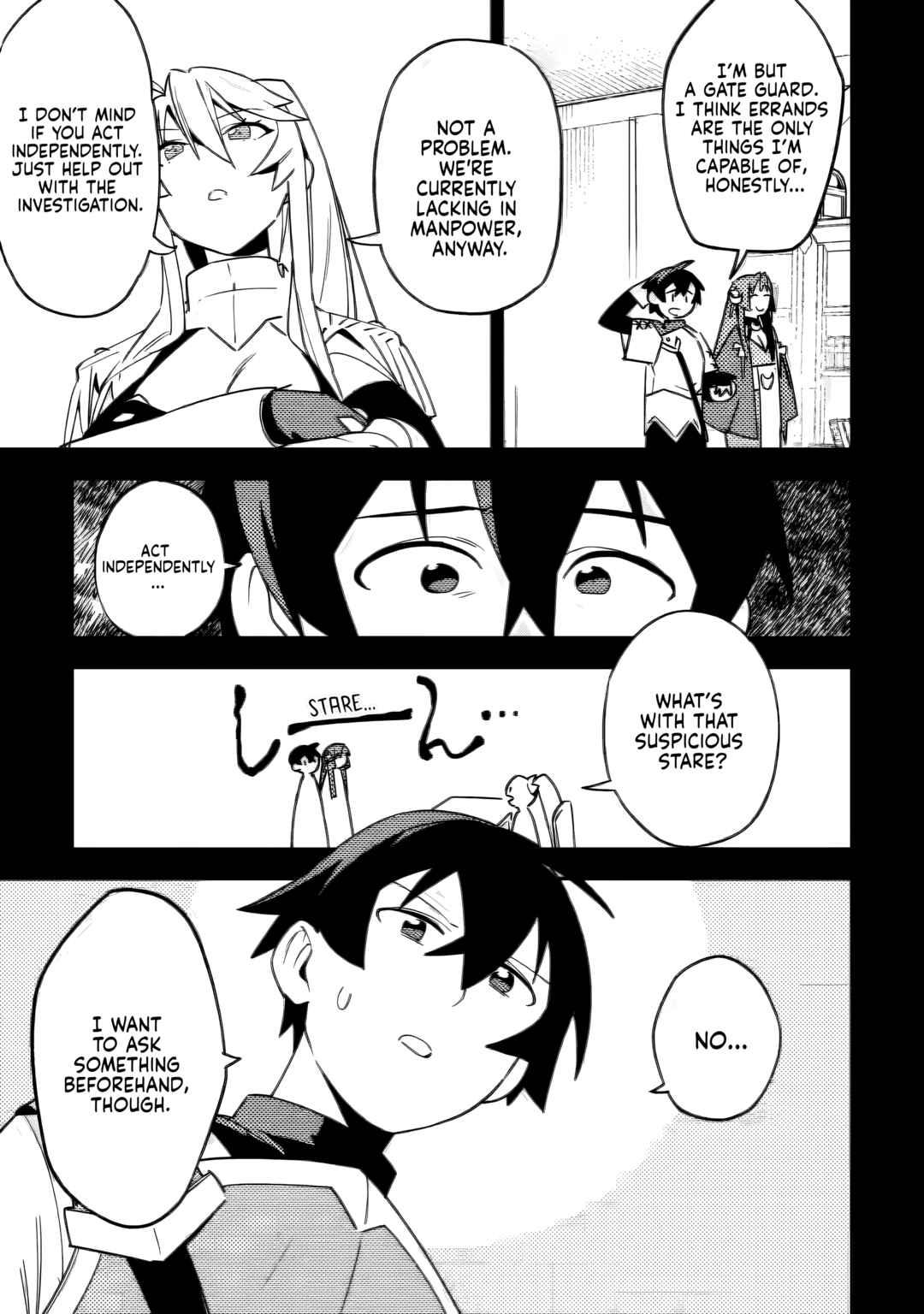 Page 8 Chapter 5.1 Game Chishiki de Saikyou ni Natta Mob Heishi wa, Shin no Jitsuryoku wo Kakushitai