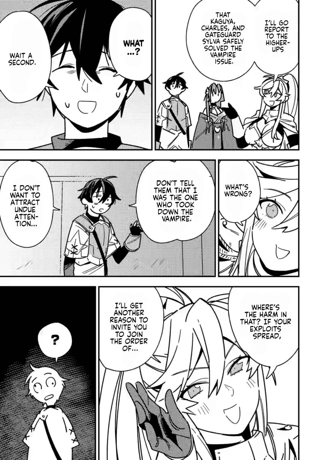 Page 8 Chapter 7.2 Game Chishiki de Saikyou ni Natta Mob Heishi wa, Shin no Jitsuryoku wo Kakushitai