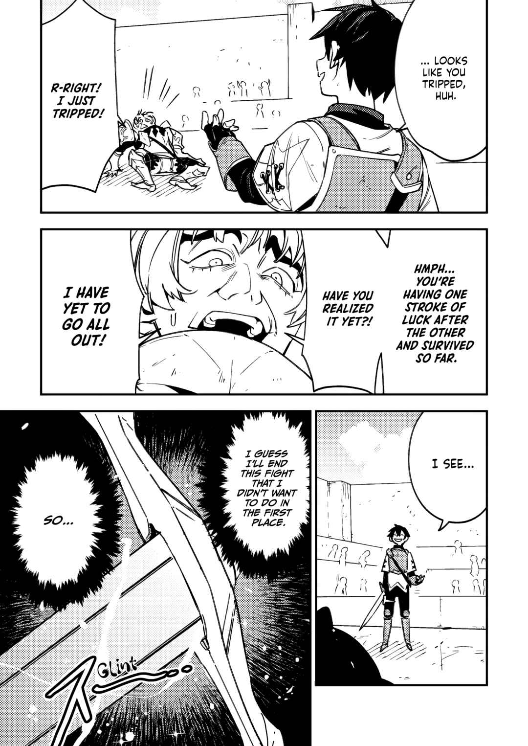 Page 10 Chapter 3.2 Game Chishiki de Saikyou ni Natta Mob Heishi wa, Shin no Jitsuryoku wo Kakushitai