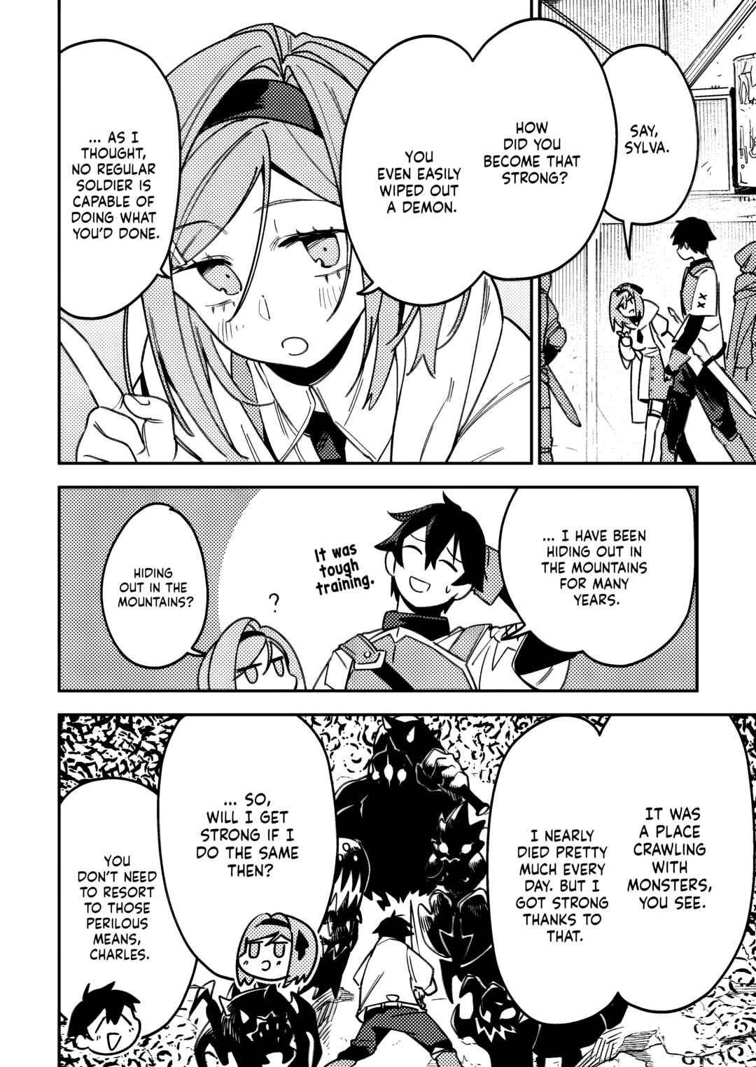 Page 3 Chapter 3.2 Game Chishiki de Saikyou ni Natta Mob Heishi wa, Shin no Jitsuryoku wo Kakushitai