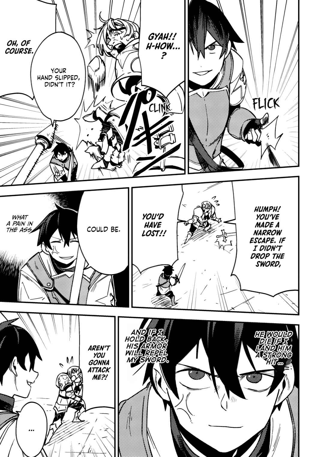 Page 8 Chapter 3.2 Game Chishiki de Saikyou ni Natta Mob Heishi wa, Shin no Jitsuryoku wo Kakushitai