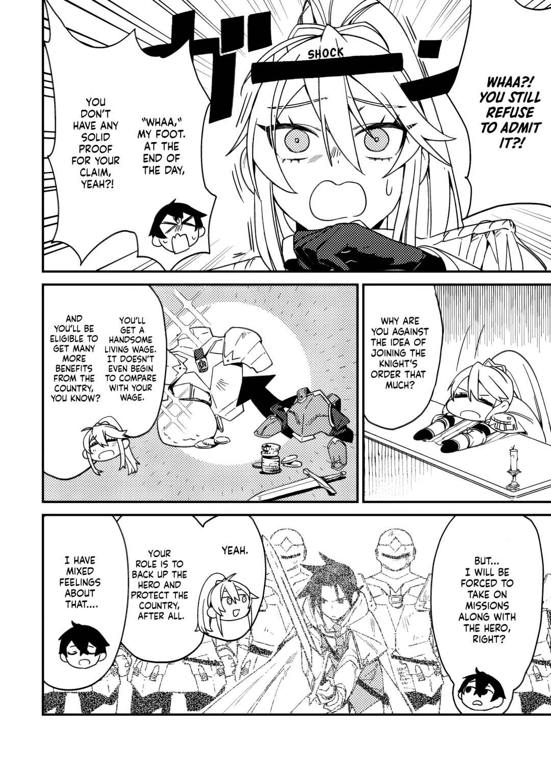 Page 11 Chapter 2.1 Game Chishiki de Saikyou ni Natta Mob Heishi wa, Shin no Jitsuryoku wo Kakushitai