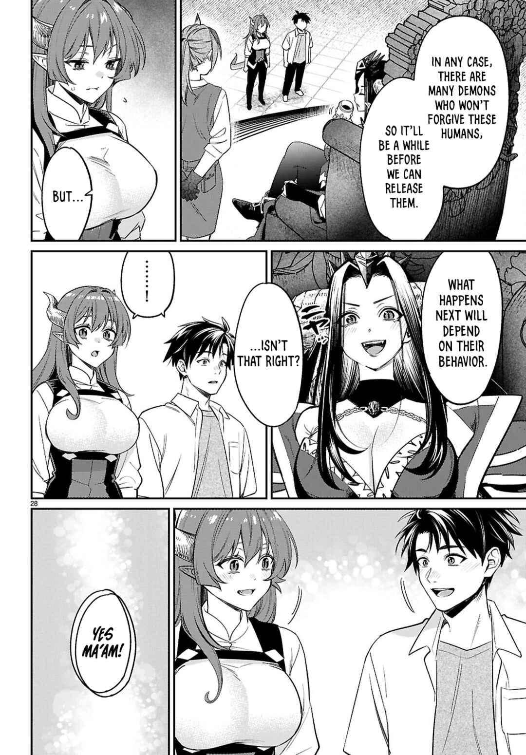 Page 28 Chapter 10 Shounin Skill de Maoujou no Kouryaku wo Mezasu ~Isekai Tenishita no de Saikyou Item to Tookujutsu de Ikinuku to ni shita~