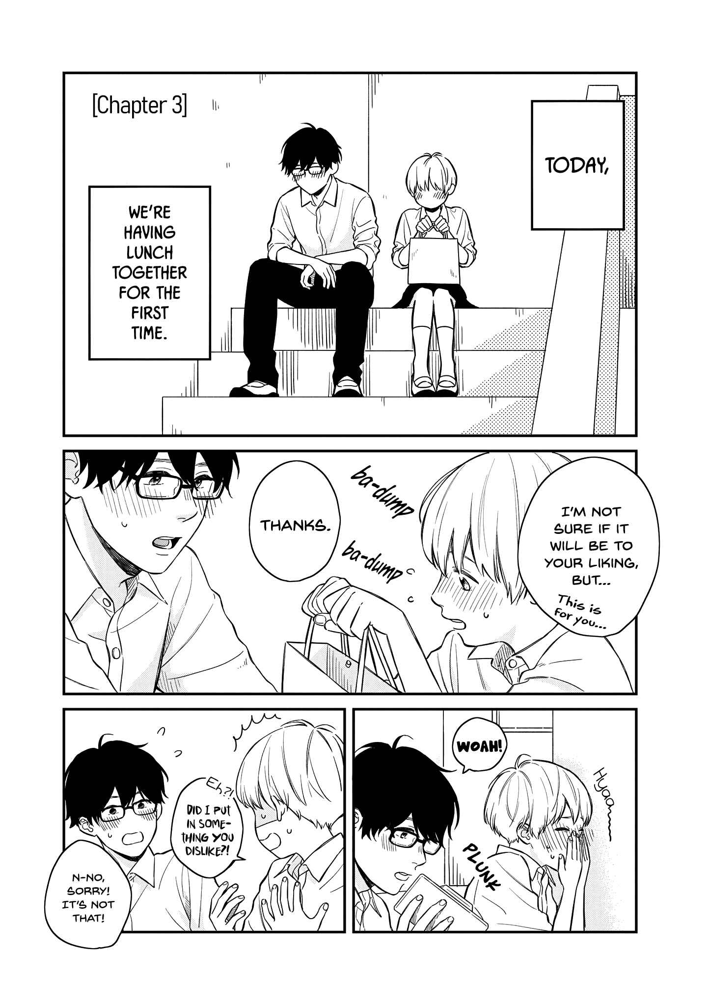 Page 1 Chapter 3 Hajimete Koibito ga Dekimashita