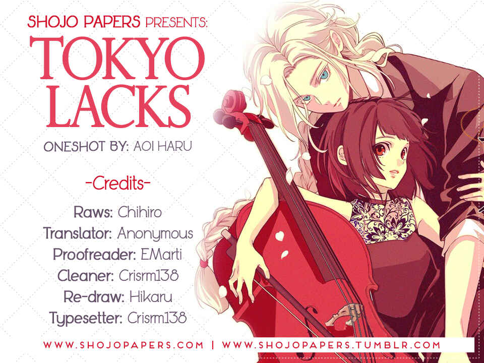 Page 1 Chapter 1 Tokyo LACKs