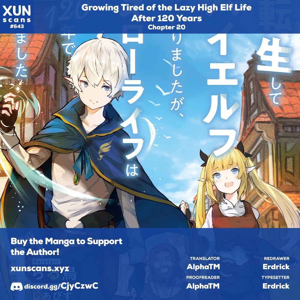 Page 1 Chapter 20 Tensei Shite High Elf ni Narimashitaga, Slow Life wa 120-nen de Akimashita - Highelf with a Long Life