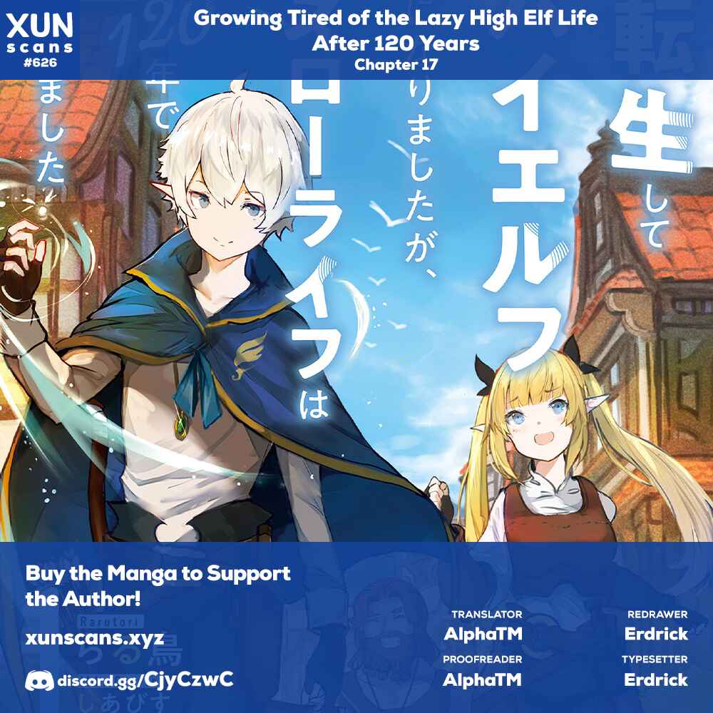 Page 1 Chapter 17 Tensei Shite High Elf ni Narimashitaga, Slow Life wa 120-nen de Akimashita - Highelf with a Long Life