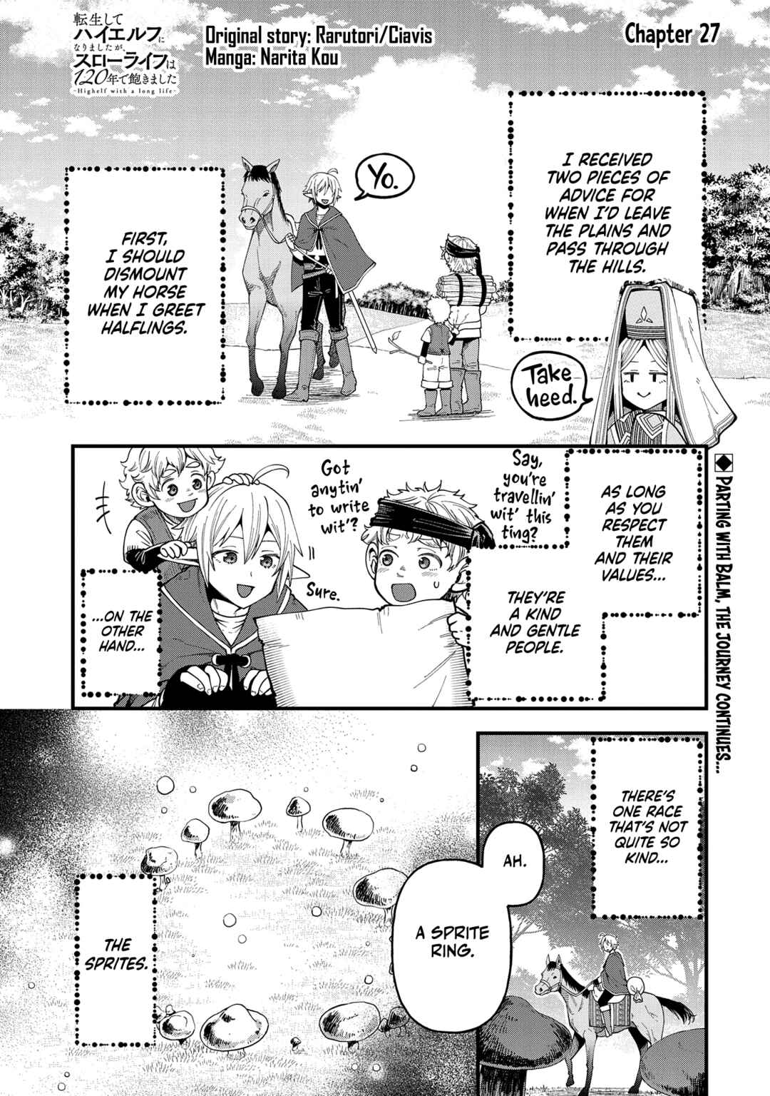Page 2 Chapter 27 Tensei Shite High Elf ni Narimashitaga, Slow Life wa 120-nen de Akimashita - Highelf with a Long Life