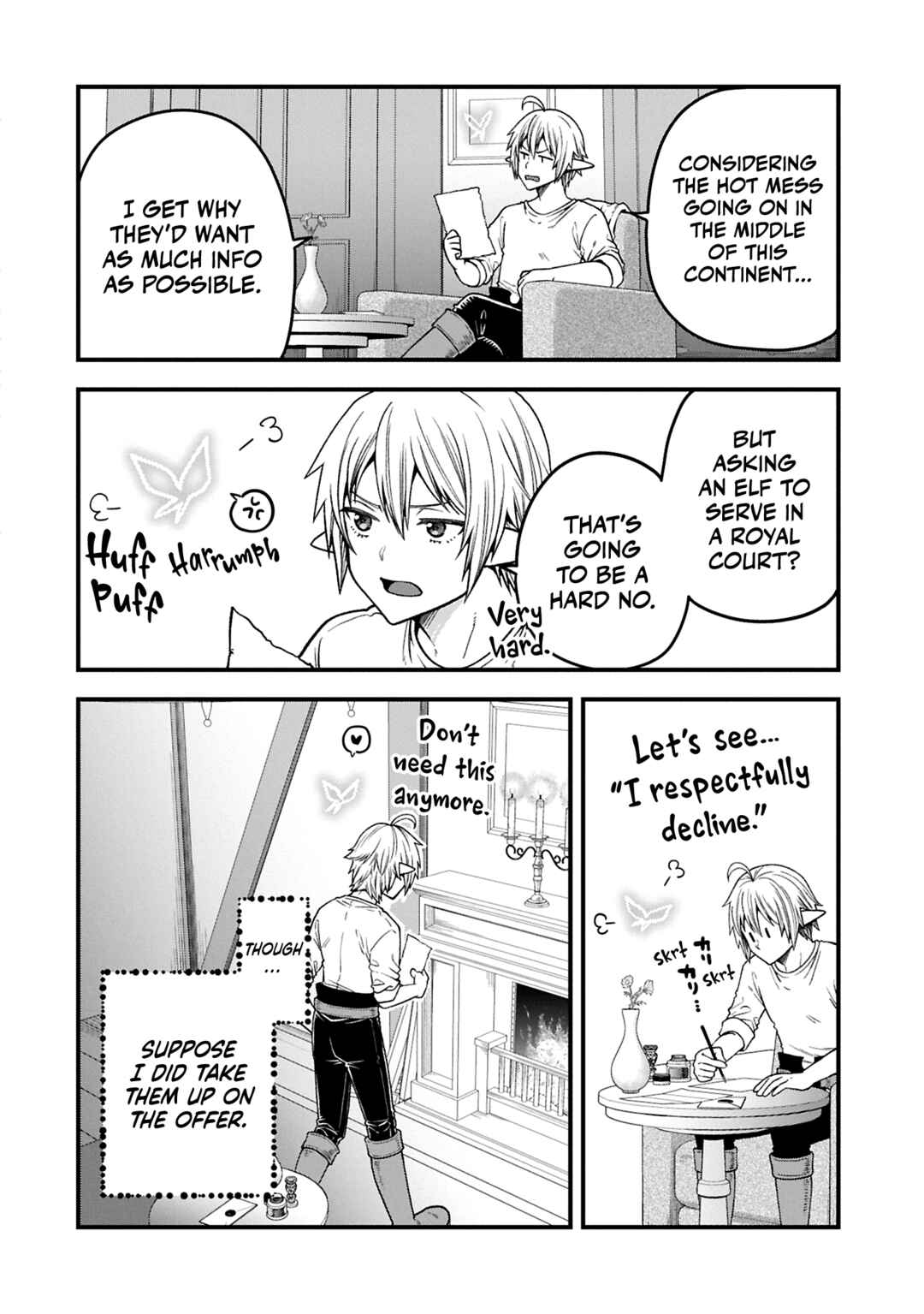 Page 17 Chapter 37 Tensei Shite High Elf ni Narimashitaga, Slow Life wa 120-nen de Akimashita - Highelf with a Long Life