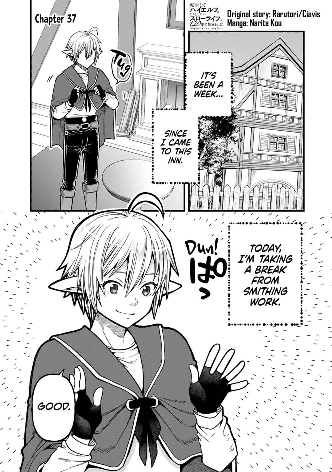 Page 2 Chapter 37 Tensei Shite High Elf ni Narimashitaga, Slow Life wa 120-nen de Akimashita - Highelf with a Long Life