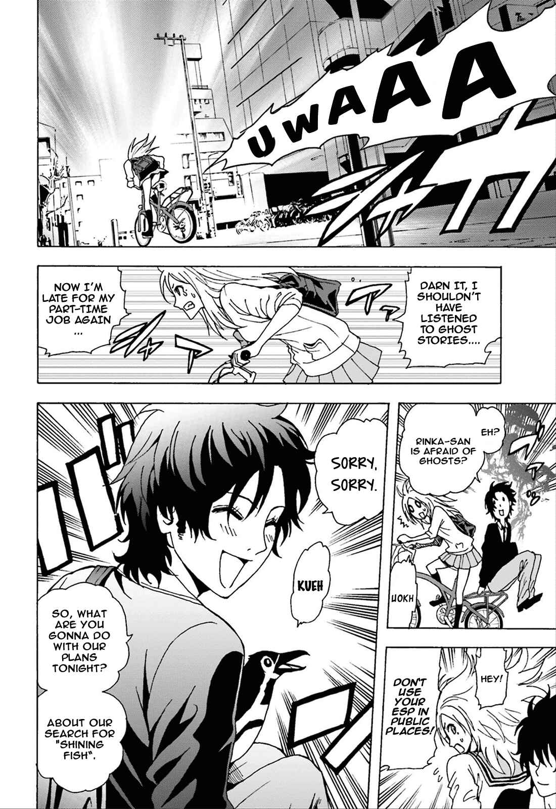 Page 8 Chapter 1 Tokyo ESP x Ga-rei - Shadow Walker