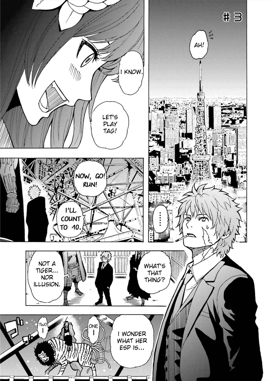 Page 1 Chapter 3 Tokyo ESP x Ga-rei - Shadow Walker