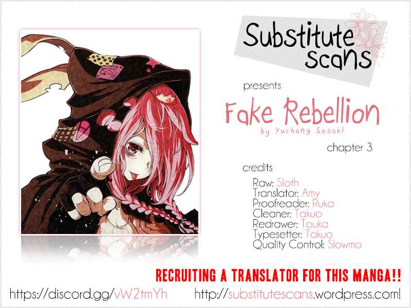 Page 1 Chapter 3 Fake Rebellion