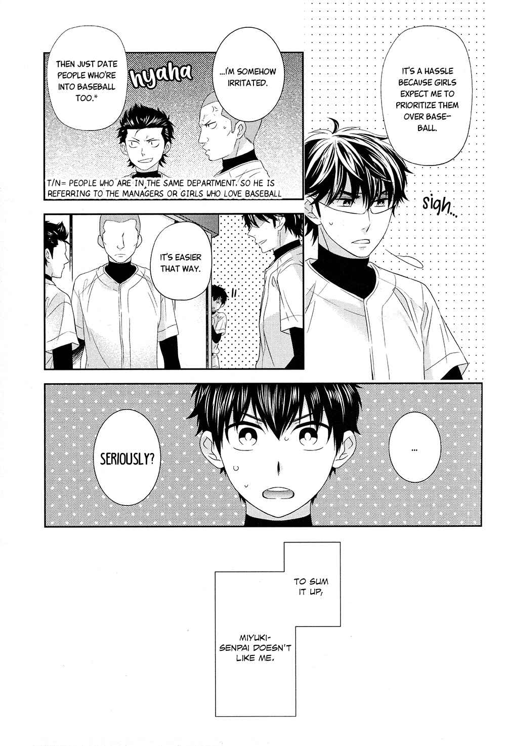 Page 14 Chapter Unknown_6278 Diamond no Ace - Ai Hama Gokoro Koi Shita Gokoro (Doujinshi)