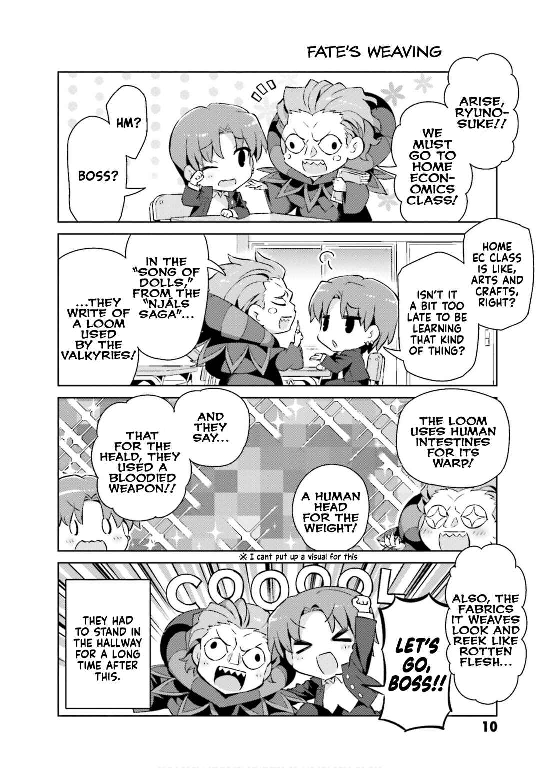 Page 11 Chapter 58 Type-Moon Gakuen - Chibi Chuki!