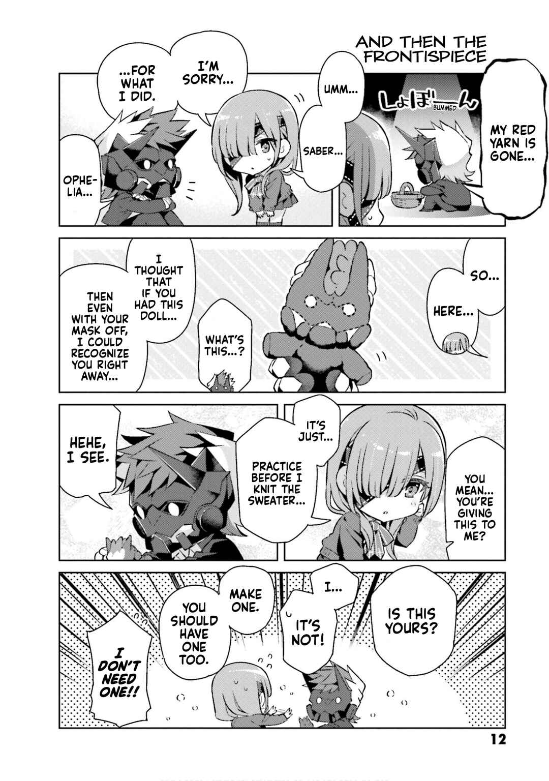 Page 13 Chapter 58 Type-Moon Gakuen - Chibi Chuki!