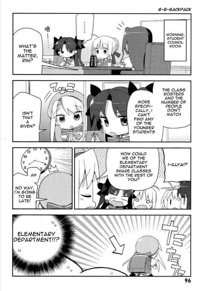Page 1 Chapter 6 Type-Moon Gakuen - Chibi Chuki!